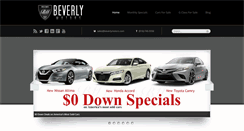 Desktop Screenshot of beverlymotors.com